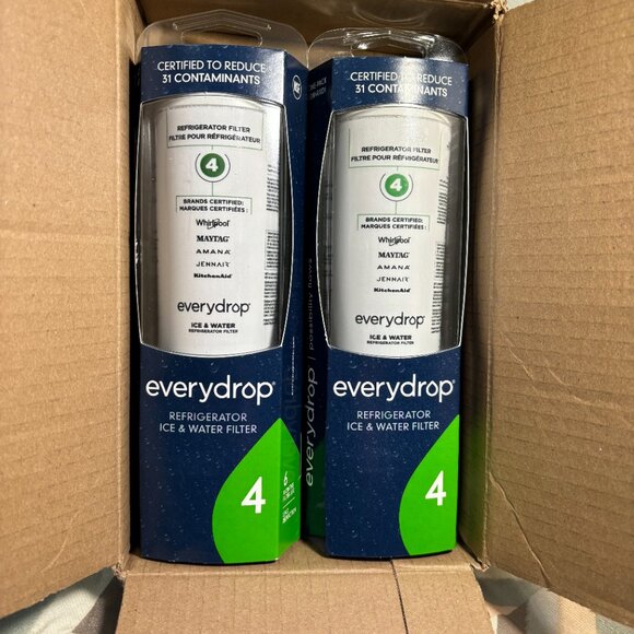 EveryDrop by Whirlpool EDR4RXD1 Refrigerator Ice Filter 4 (4 Pack) NEW - Picture 3 of 5